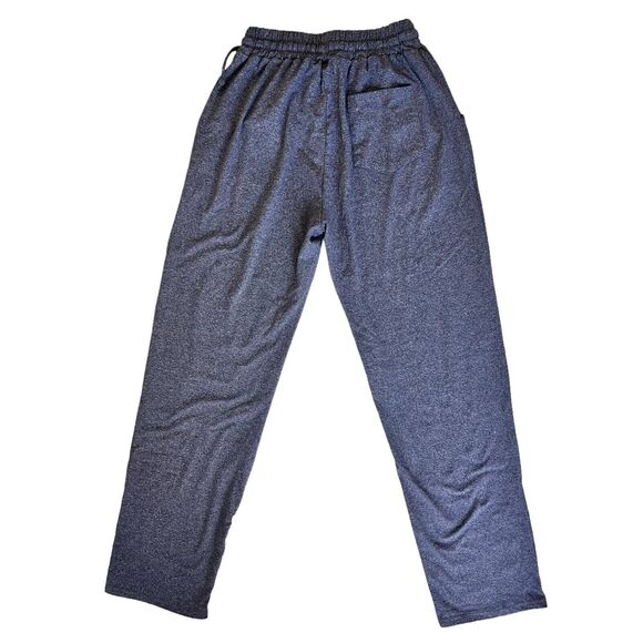 Comfy Blue Sweatpants Women's Medium Loungewear Yoga Pants Pockets Stretch Cozy - Picture 7 of 14